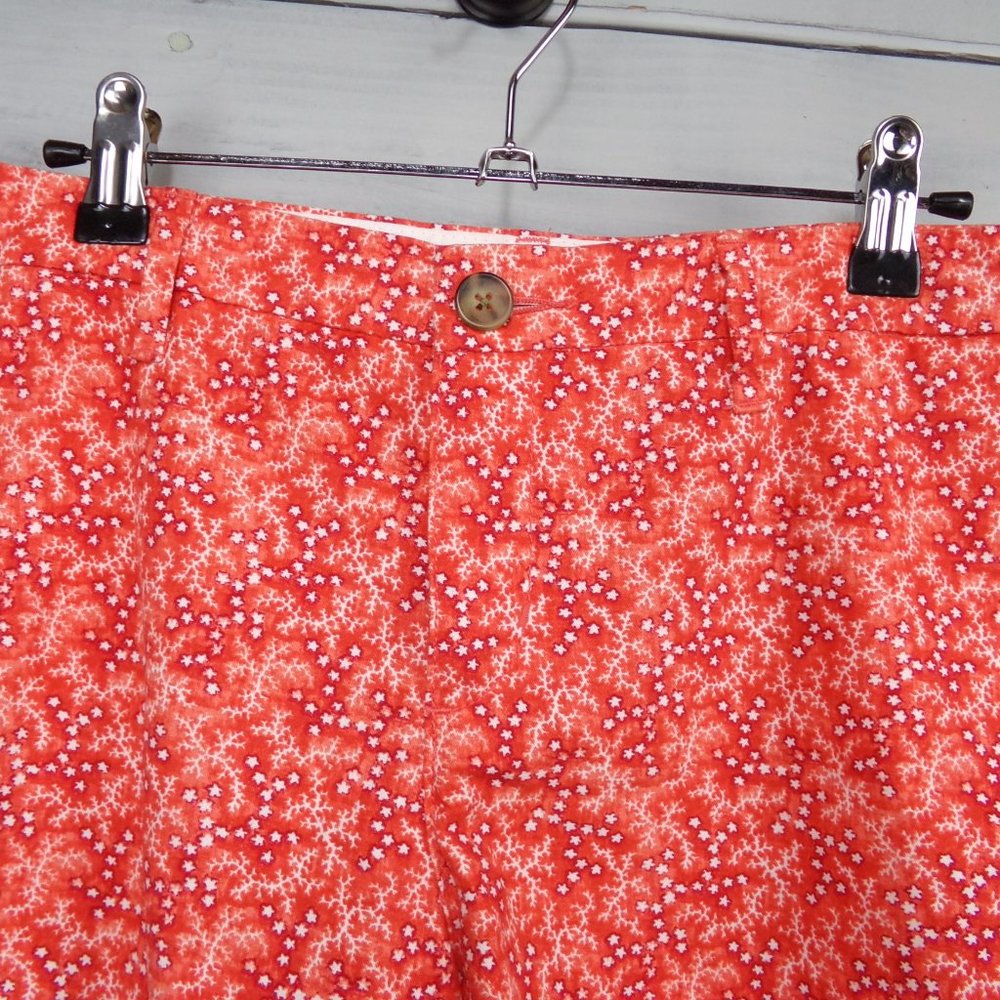 Old Navy Women's Pink & White Shorts-Size 10 - Picture 6 of 13